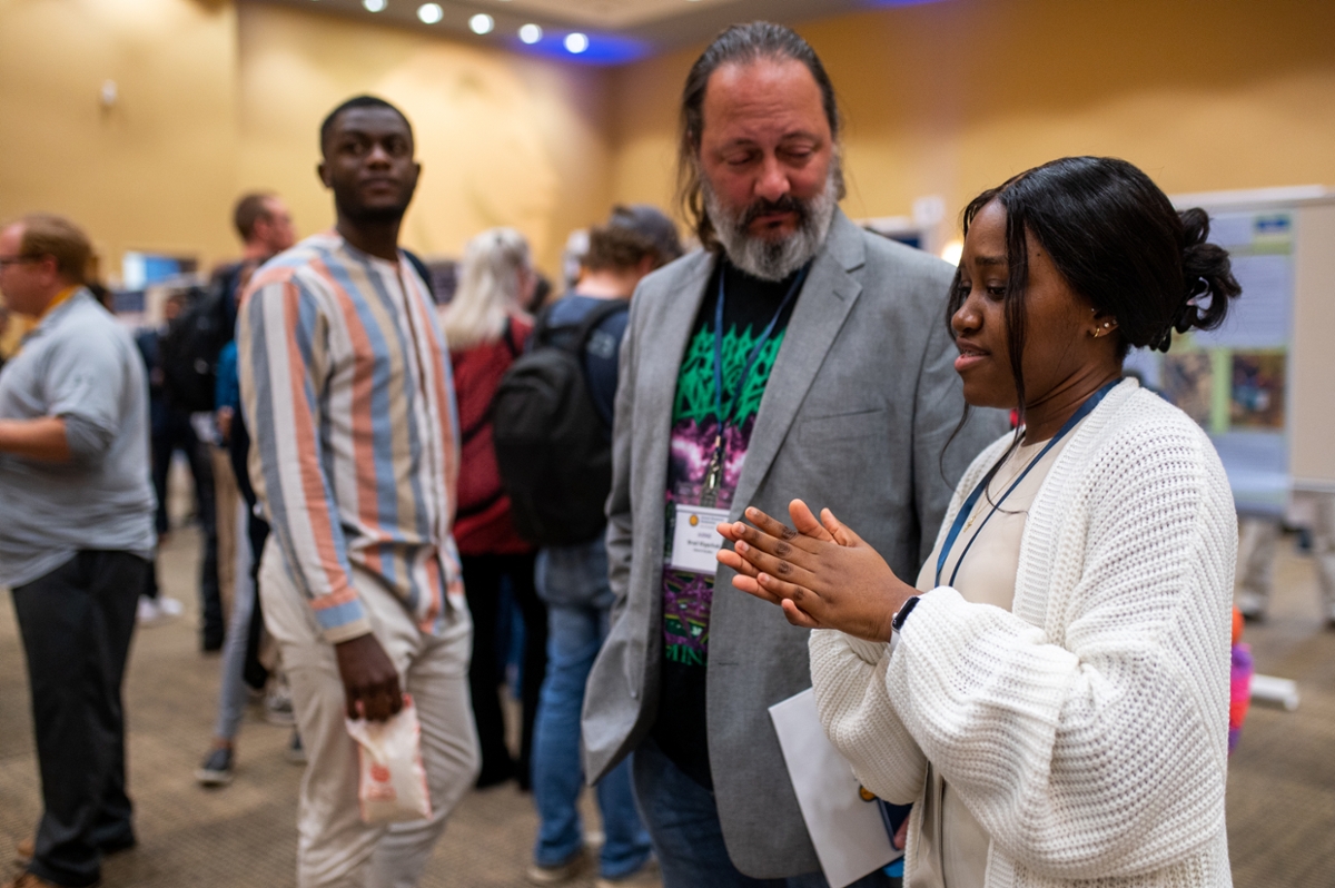 Presenter with Judge