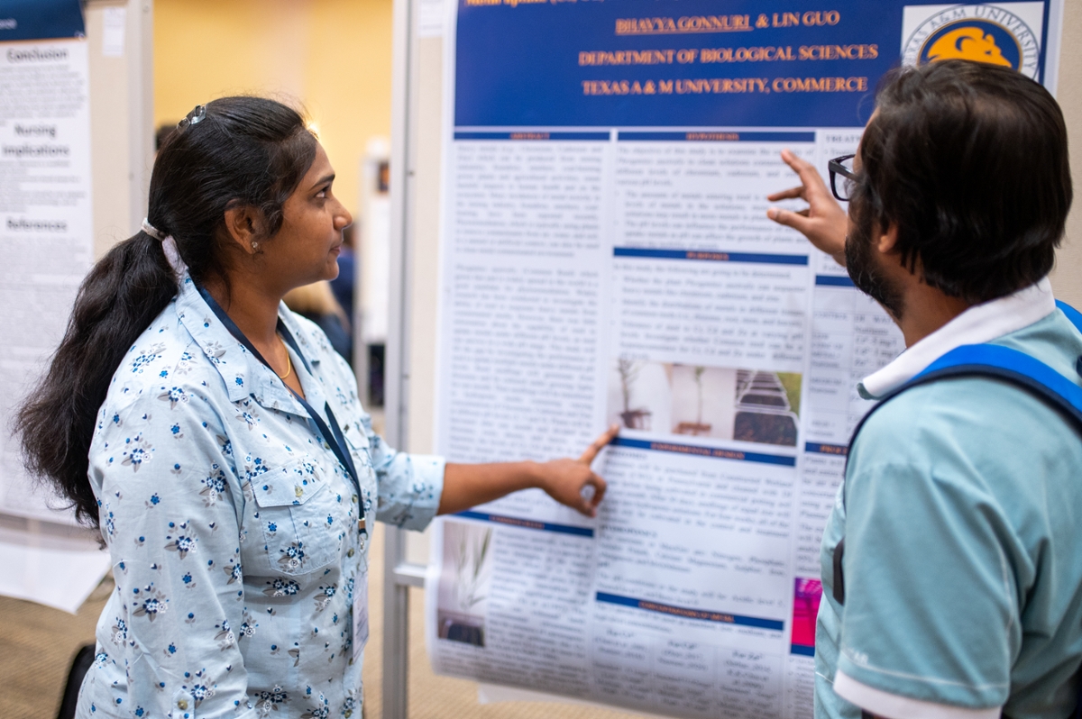 Student Presenter from Biological Sciences